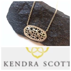 Kendra Scott Dollie Pendant Necklace in Gold NWT